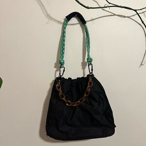 ROTUNDA Saint Hobo Bag - Black